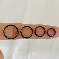 SEGMENTO AÇO PVD PRETO CLICKER - 1,2mm - Fecho Click