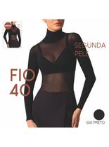 Segunda pele Selene 9900.001 Fio 40 Gola Alta T. Único