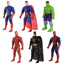 Seis teto De Bonecos Heróis De Vingadores E Liga Da Justiça