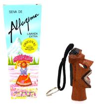 Seiva de Alfazema Original Colônia Antigo Perfume Chaveiro Carranca Proteção Espiritual Amor Kit