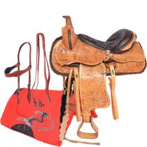 Sela Americana Entalhada Quarto De Milha para Passeio Direto Da Fabrica