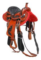 Sela Americana Quarto De Milha Havana Em Inox Com Acabamento Em Couro Com Arreta Segura Sela Americana Quarto De Milha Havana Em Inox Com Acabamento Em Couro Com Arreta Segura