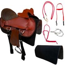 Sela Australiana Com Cabeça Havana Simples Imperdível Com Arreata E Acessórios Sela Australiana Com Cabeça Havana Simples Imperdível Com Arreata E Acessórios