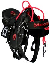 Sela Australiana Completa De Arco Mangalarga Passeio + Baixeiro Preto +Acessórios completo