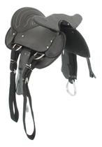 Sela Australiana De Cabeça Preta Arreada Adulto Montaria Completa Simples Nova Sela Australiana De Cabeça Preta Arreada Adulto Montaria Completa Simples Nova