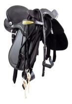 Sela Australiana De Cabeça Preta Lisa Completa Cavalgadas