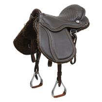 Sela Australiana Gel Marrom 16" Bronc-Steel 37565 Sela Australiana Gel Marrom 16" Bronc-Steel 37565