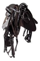 Sela Australiana Marrom Infantil De Arco Luxo 12 Polegadas + Acessórios