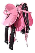 Sela Australiana Rosa Infantil De Arco Luxo 12 Polegadas + Acessórios