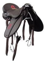 Sela de Cavalo Australiana Mangalarga Soft Marrom Simples 16 Polegadas Passeio Sela de Cavalo Australiana Mangalarga Soft Marrom Simples 16 Polegadas Passeio