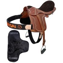 Sela de cavalo Passeio Selote Peitoral Selim peitoral Cia manta marrom