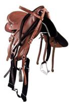 Sela Havana Para Adulto Australiana Lisa Inox Em Couro 16 Poleg Nova!