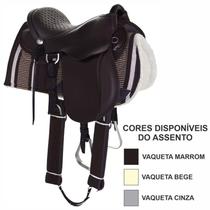 Sela Manga Larga Completa Marrom 15"