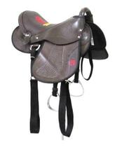 Sela Mangalarga De Arco Marrom Para Adultos Cavalgada Passeio