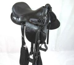 Sela Preta Completa De Arco Australiana Confortável De Ótima Qualidade! 18 Polegadas