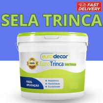 Sela Trinca Antimofo Selante Acrílico trincas e Fissuras EuroTrinca Eurodecor Sela Trinca Antimofo Selante Acrílico trincas e Fissuras EuroTrinca Eurodecor