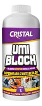 Selador Bloqueador Impermeabilizante Anti Fissuras 1L Umi Block Cristal Selador Bloqueador Impermeabilizante Anti Fissuras 1L Umi Block Cristal