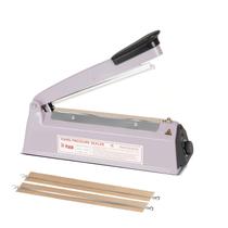 Selador de bolsas R-PACK Impulse Heat Sealer com barra de vedação de 20 cm roxa