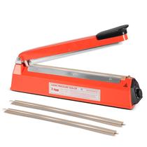 Selador de bolsas R-PACK Impulse Heat Sealer com barra de vedação de 30 cm vermelha
