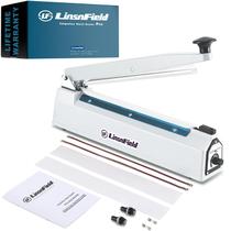 Selador de bolsas térmicas LinsnField Sealer Pro Super Impulse de 12 polegadas