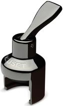 Selador de Coroa de Champanhe Le Creuset - Aço Niquelado Preto 2,25 mL