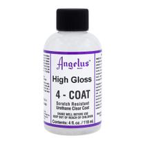 Selador de couro Angelus High Gloss, 4 camadas, 118 ml, resistente a arranhões