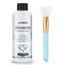 Selador de pintura de diamante LANBEIDE 200mL com escova de silicone Selador de pintura de diamante LANBEIDE 200mL com escova de silicone