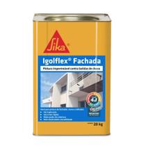 Selador Impermeabilizante Fachada Igolflex 20kg Branco Sika Selador Impermeabilizante Fachada Igolflex 20kg Branco Sika