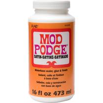 Selador Mod Podge Waterbase com acabamento em cola acetinado 473 ml