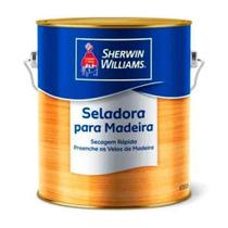 Selador para Madeira Selador Incolor Fosco SW Universo do Lar Uso Interior Transparente Sherwin Selador para Madeira Selador Incolor Fosco SW Universo do Lar Uso Interior Transparente Sherwin