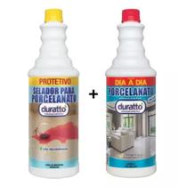 Selador Porcelanato + Limpador Porcelanato Diario 1l Duratto