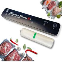 Seladora A Vácuo Alimentos Vacuum Sealer110 V C/ 1 Bobina 20x5m