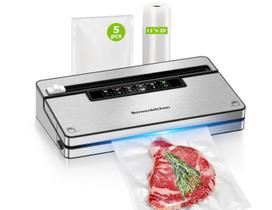 Seladora a Vácuo Bonsenkitchen em Aço Inoxidável com 5 Modos e Cortador Seladora a Vácuo Bonsenkitchen em Aço Inoxidável com 5 Modos e Cortador