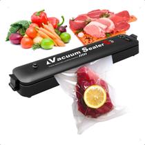 Seladora a vácuo de embalagem pacote Alimento Documento Joia Uso Doméstico Bivolt Hermética portátil