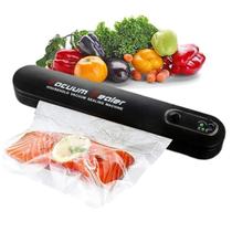 Seladora a Vácuo Doméstica cabo de força 110v com 10 sacos Seladora a Vácuo Doméstica cabo de força 110v com 10 sacos