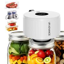 Seladora a Vácuo Elétrica UR ADVANCE Kit 3 em 1 para Potes Mason Seladora a Vácuo Elétrica UR ADVANCE Kit 3 em 1 para Potes Mason