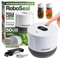Seladora a Vácuo EMSON RoboSeal Recarregável para Potes Mason, Digital