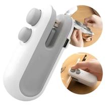 Seladora Compacta Para Fechar Sacos de Alimentos Em Estoque Seladora Compacta Para Fechar Sacos de Alimentos Em Estoque