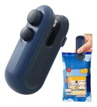 Seladora Embalagem Plástico Alimento Portátil Recarregável - Alwy Seladora Embalagem Plástico Alimento Portátil Recarregável - Alwy
