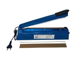 Seladora Manual 300W Portátil 30cm Para Embalar Selar com Manual Lanmax Com Refil e Manual Presente Dia das Mães