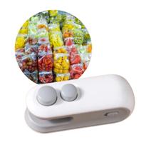 Seladora Mini Sela E Corta Embalagens Pacote Sacos Plásticos Seladora Mini Sela E Corta Embalagens Pacote Sacos Plásticos