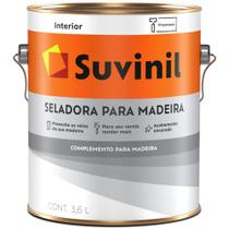 Seladora para Madeira 3,6 Litros Transparente - 52658772 - SUVINIL