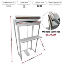 Seladora Pedal 30cm Para Selar E Cortar Sacos Plásticos Seladora Pedal 30cm Para Selar E Cortar Sacos Plásticos
