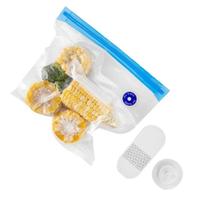 Seladora Vacuo 2 Em 1 Automatica Comida Roupas Bomba De Ar Saco Reutilizavel Multiuso