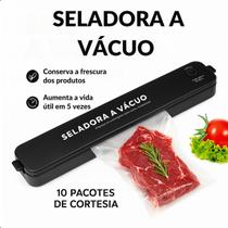 Seladora Vácuo Automática para Embalar Alimentos de Forma Rápida Bivolt