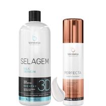 Selagem 3D Borabella 1 Litro + Perfecta Progressiva 250ml