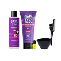 Selagem Alisante Para Cabelo Hidraliso 200ml + Shampoo Selagem Alisante Para Cabelo Hidraliso 200ml + Shampoo