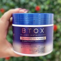 Selagem Cristalizadora BTOX 500g Lizz ante Alisamento Hidratação Matização Brilho Anti Frizz