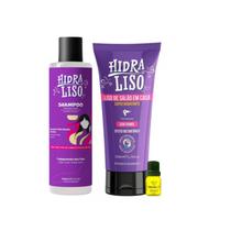 Selagem Hidra Liso Progressiva Orgânica 200 Shamapoo 250 Ml