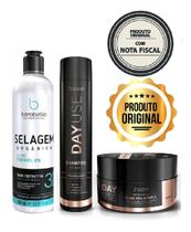 Selagem Organica Borabella 350ml Com Kit Manutenção Day Use